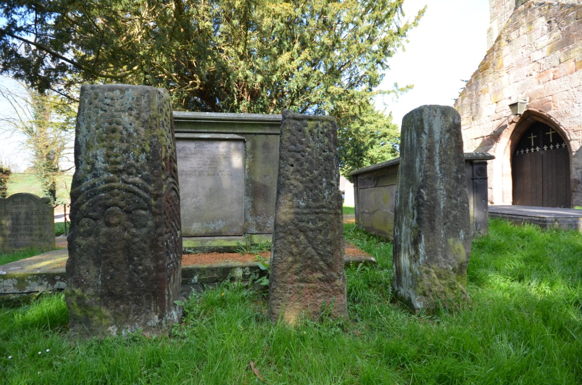 Three Saxon crosses