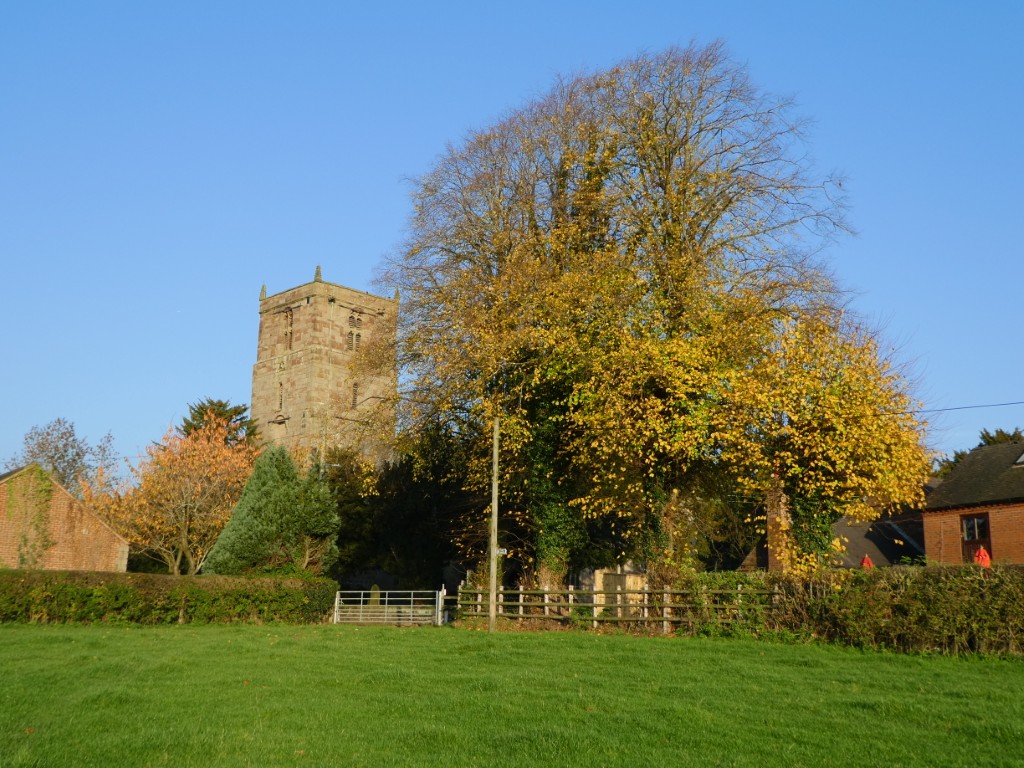 The church viewed from the south-west